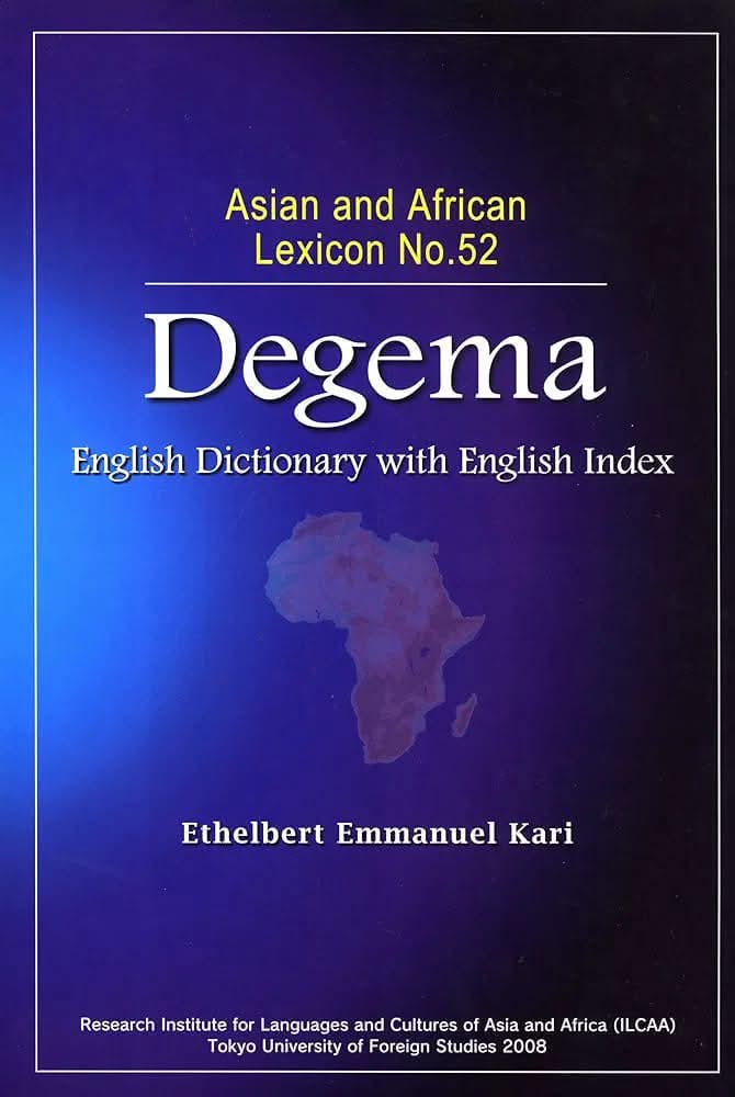 Degema-English Dictionary with English Index